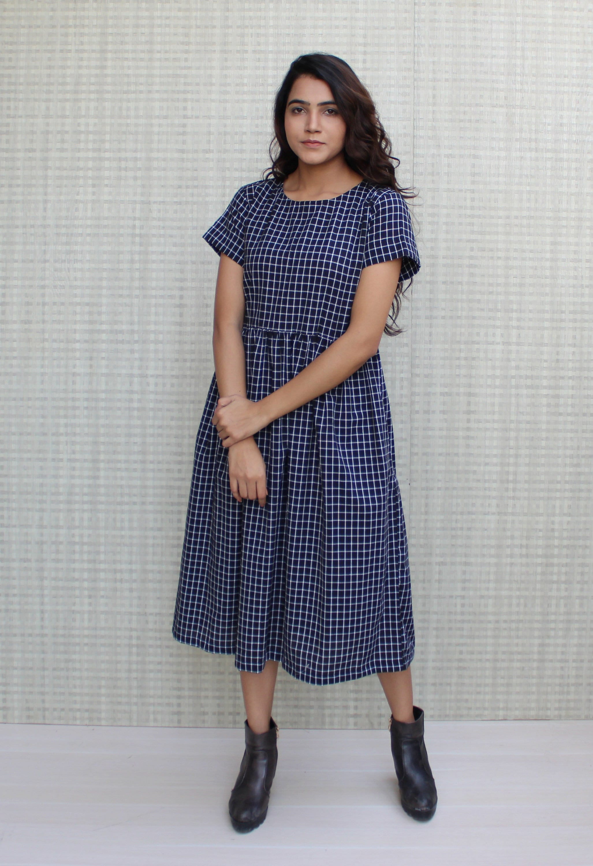 Plaid Cocktail Dress
