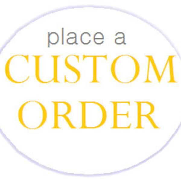 Custom order, Made to order, Outfit of your choice, Specially designed and made for you in India