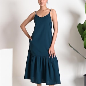 Linen sleeveless dress, Linen dress, Maternity dress, Linen dress midi, Linen dress for women, Women Summer Maxi Dress, Linen Shift Dress