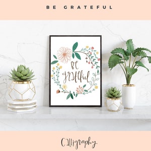 Be Grateful