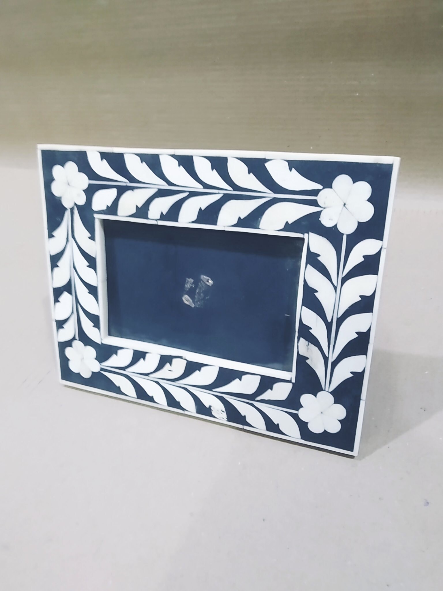 Frame Bone Inlay Photo Frame Handmade Frame Photo Frame Etsy