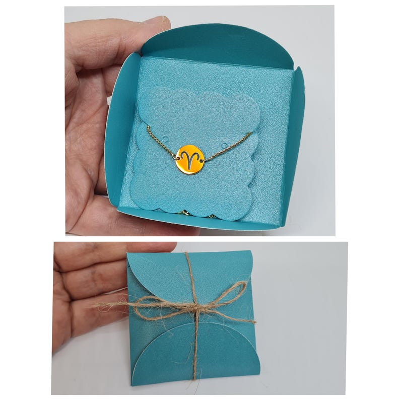 Zodiac Sign Bolo Bracelet: Gold-Tone Adjustable Chain image 9