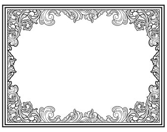 Bar Mirror vector template.