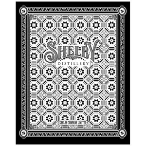 Peaky Blinders bar mirror vector template. Shelby Company Limited