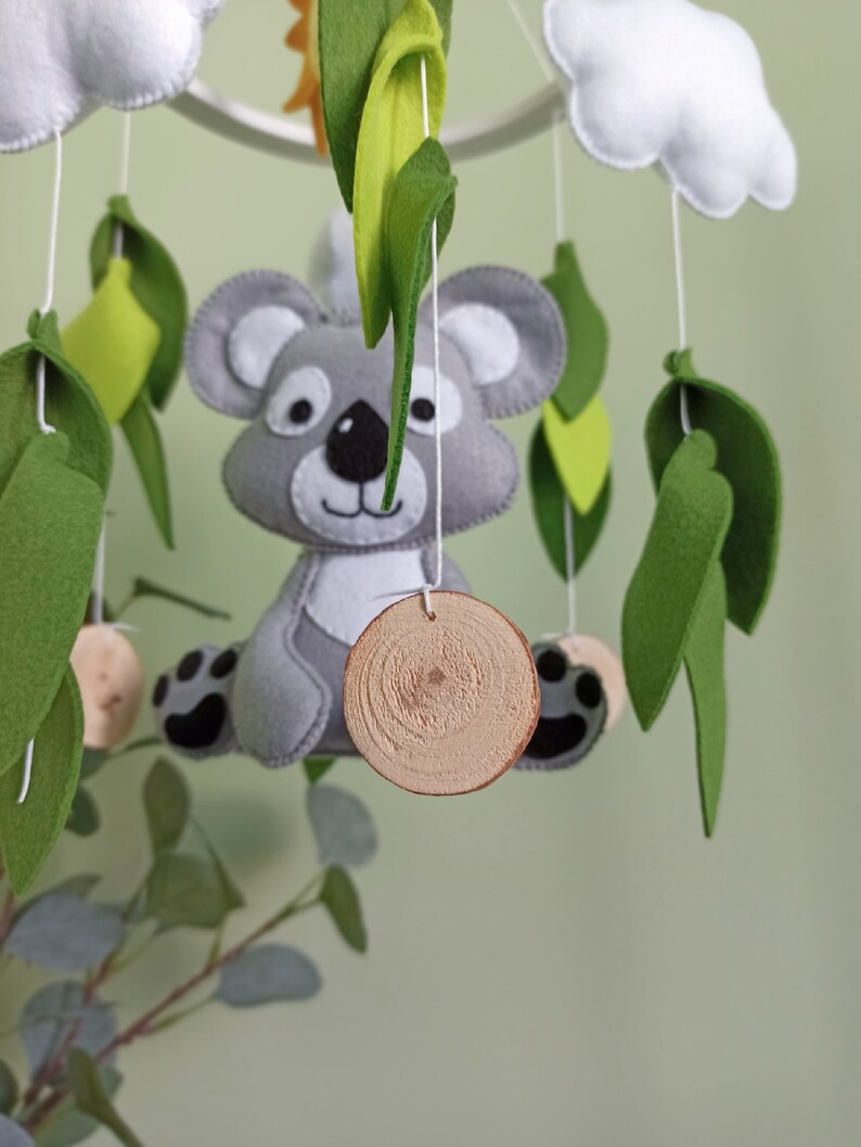 Baby Crib Mobile Koala Bear Mobile Australian Mobile Gift Etsy