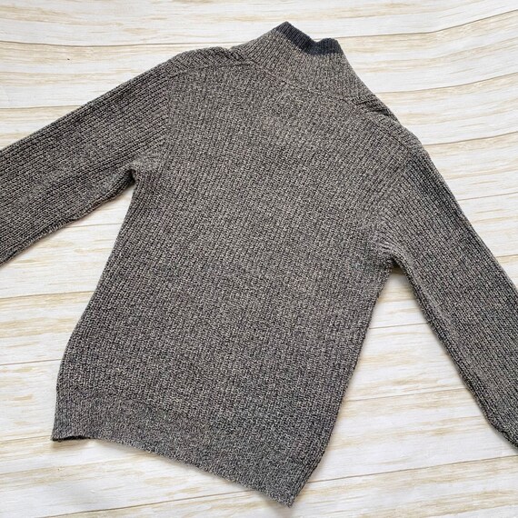 Vintage 70s McGregor Lambs Wool Shawl Neck Sweater - image 2