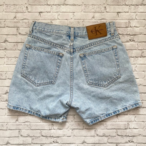 Vintage Calvin Klein Jeans High Waisted 90s Shorts - image 1