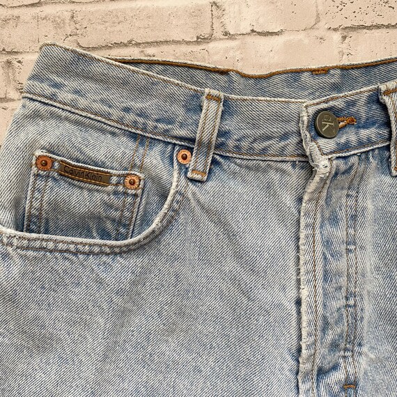 Vintage Calvin Klein Jeans High Waisted 90s Shorts - image 3