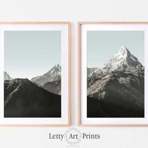 Mountain Print Landscape Photography Mountains Photography PRINT Scandinavian Wall Art 136 Modern Minimalist