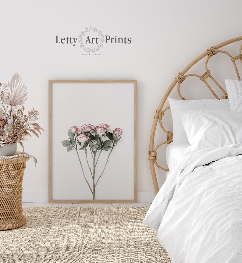 Floral Print Set Of 3 Wall Art Flowers Print Botanical Etsy