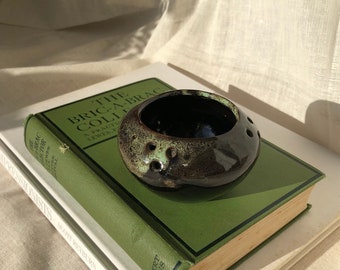 Small Glazed Studio Pottery | Mini Succulent Pot | Ceramic Candle Holder