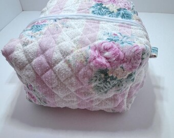 The Vintage Rose Garden Boxy Bag, Vintage Floral Bag, Snowy Designs Studio