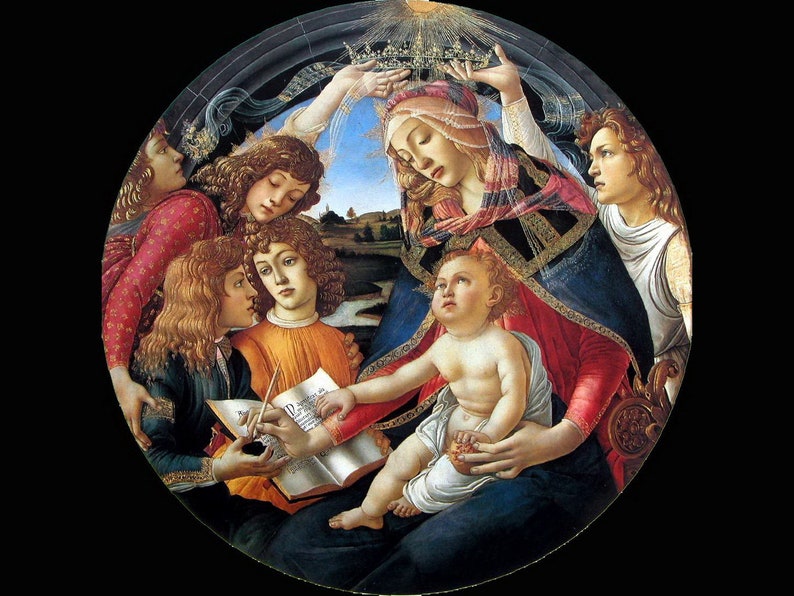 3 Handmade Famous Artworks Sandro Botticelli Venus and Mars | Etsy