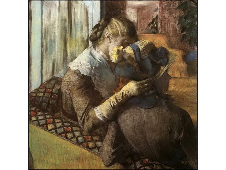 woman with absinthe painting