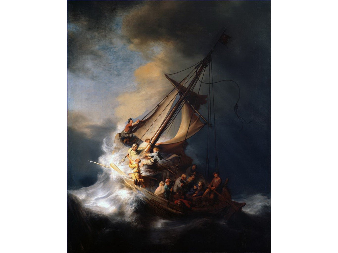 Рембрандт христос во время шторма на море. Рембрандт шторм на Галилейском. Рембрандт, “шторм на Галилейском озере”. Рембрандт морской пейзаж. Шторм на Галилейском море.