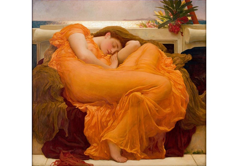 Лейтон фредерик картина пылающий июнь