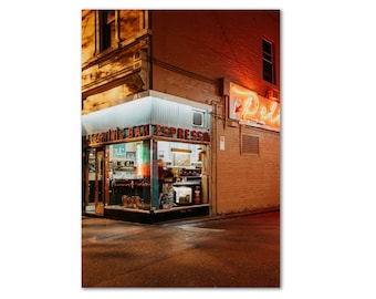 Pellegrini's Espresso Bar | Melbourne | Australia | Iconic | Colour | Wall Art | Fine Art | Home Decor | Photographic | Print | Gift Ideas