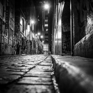 Collection of Eight Melbourne Black & White Art Prints Hosier Lane Flinders Movida Pelleginis Home Decor Wall Decor image 9