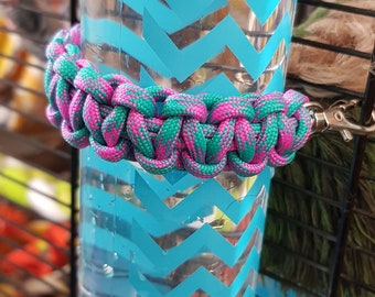 Paracord animal bottle holder pet cage holder