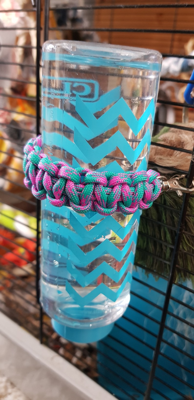 Paracord animal bottle holder pet cage holder Etsy