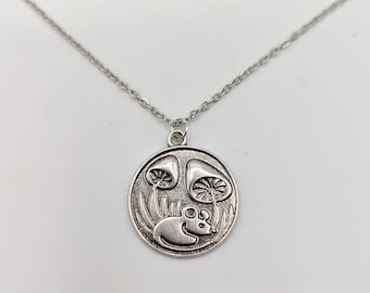 DIYthinker hamster dier rat huisdier schattig eten traan vorm hanger ketting sieraden met ketting decoratie cadeau