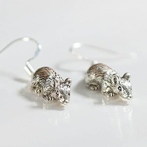 rats TAIL EARRINGS SILVER 新品未使用