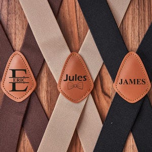 Mens Suspenders Premium Suspenders Perfect Groomsmen Suspenders Personalized Suspenders High-Quality Adult Suspenders Multi Colors Braces