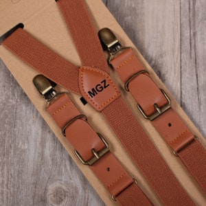 Groomsmen Gifts Nylon Suspender Groomsmen Gift Set Personalized Leather Suspenders Best Man Gift Wedding Gift For Fathers Day Gift