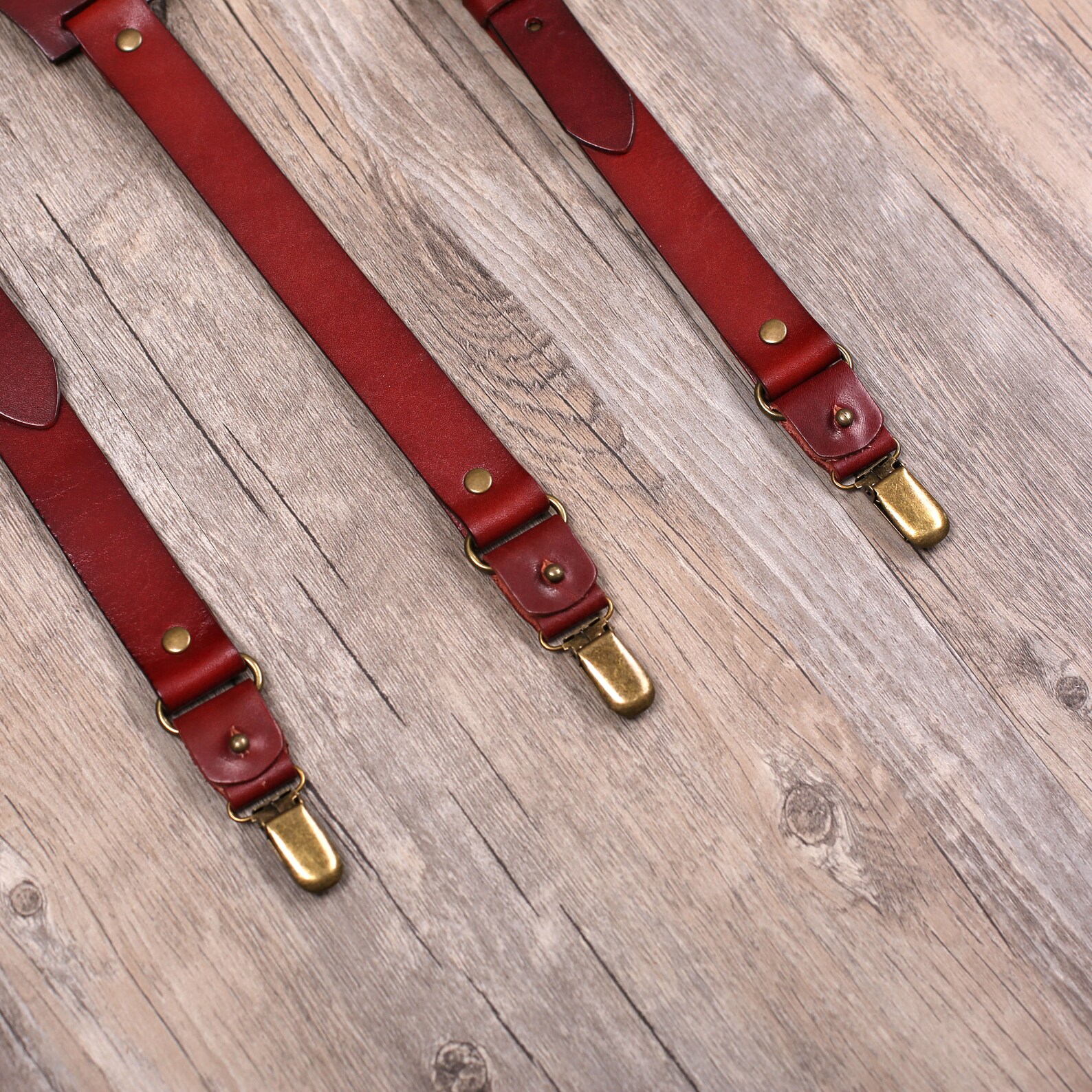 Handmade Leather Suspender Groomsmen Gifts Wedding Suspenders Etsy
