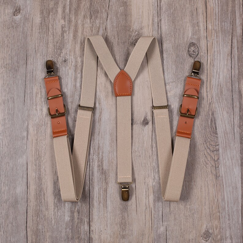 Personalized Groomsmen Suspenders Nylon Suspender Leather Etsy