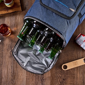 Personalized Groomsmen Cooler Backpack, Custom Lunch Cooler Backpack, Groomsmen Gift, Hiking Cooler Backpack, Golf Beer Cooler, Gift for Him