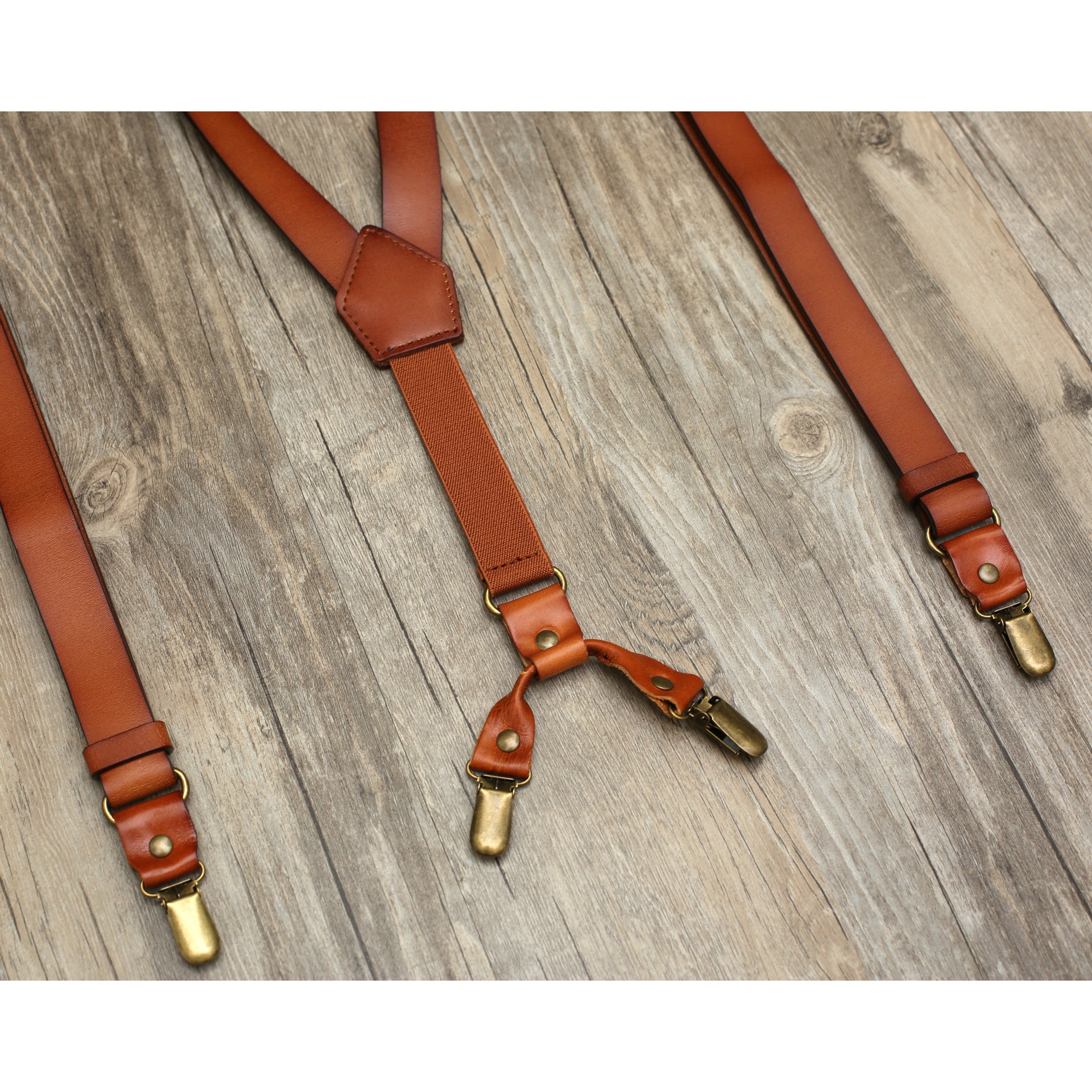 Personalized Leather Suspender for Men Groomsmen Gifts Etsy Canada