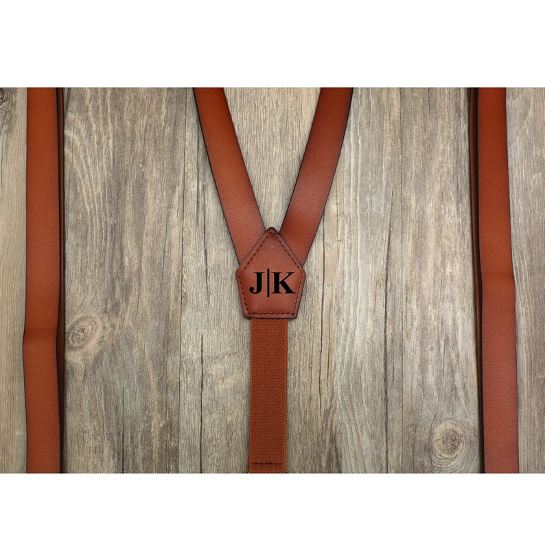 Personalized Leather Suspender for Men Groomsmen Gifts Etsy