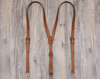 New Style Groomsman Gifts Personalized Natural Leather Suspenders Groomsmen Suspenders Wedding Suspenders Best Man Gift Men Suspenders