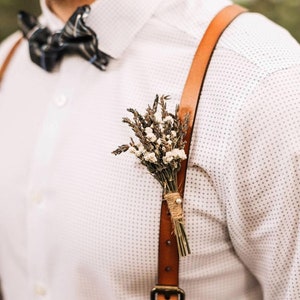 Trauzeugen Geschenke Personalisierte Naturleder Hosenträger Groomsmen Hosenträger Hochzeit Hosenträger Trauzeuge Geschenk Bild 4