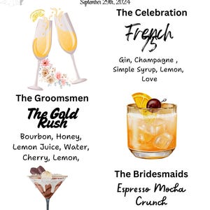 Wedding Cocktails