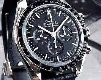Omega Speedmaster Chronograph Handaufzug Schwarzes Zifferblatt Herrenuhr 310.32.42.50.01.002; Uhren, Luxusuhren, Schweizer Uhren, Sportuhren