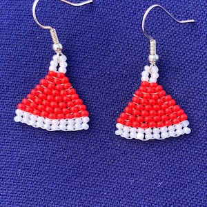 Santa Hat Earrings