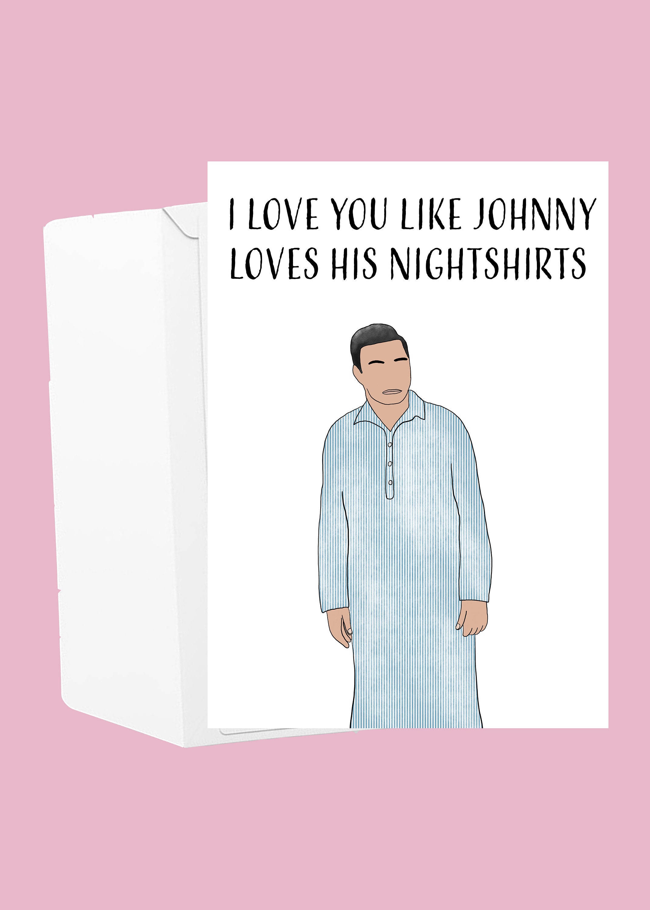 Schitt's Creek Johnny Anniversary Card Etsy