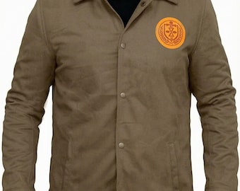 Men's Handmade Loki TVA Variant Cosplay Style Cotton Jacket | Men's Tom Hiddleston Inspired Brown Cottom Costume