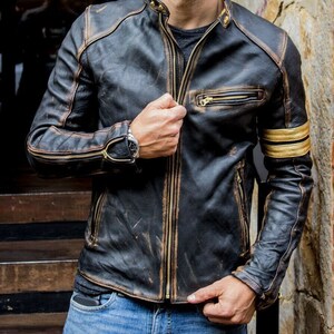 vintage motorbike jacket