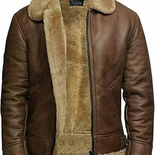 Mens RAF B3 Brown Bomber Shearling Fur Genuine Leather Jacket - Etsy