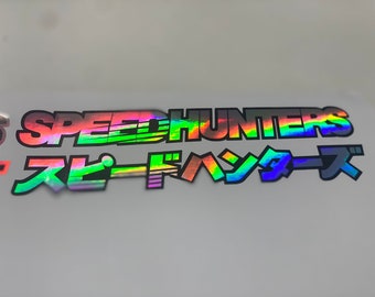 SPEEDHUNTERS die cut Windscreen Windshield Banner DECAL 1000mm 1 MT