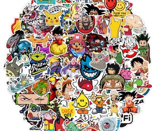 50 PCS Cool Skateboard Stickers,Brand Stickers for Teens Adults ,Waterproof Vinyl Stickers for Water Bottle Laptop Luggage Guitar Noteboard