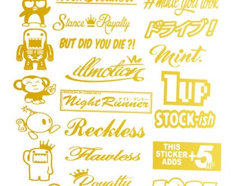 Pegatina «Sintonizador Lexus IS300 JDM En Posición» De Asvpdiamond