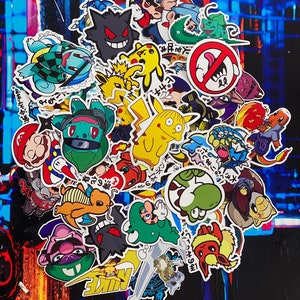 ANIM3 50 random car sticker decal pack car window Stickers for Jdm slammed race drift