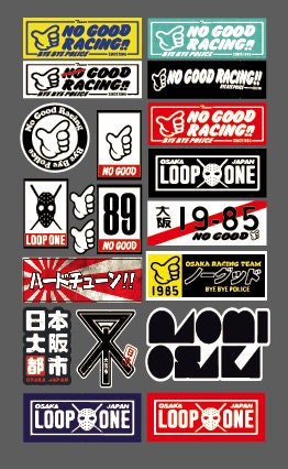Jdm 20 ランダム カー ステッカー デカール パック カー