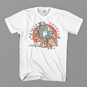 Vintage My Neighbor Totoro-shirt, studio ghibli animal, studio ghible, studio gh ibli, geanimeerde studio ghibli, studioghibli anime, studio gh