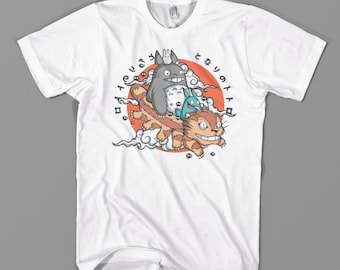 Vintage Mein Nachbar Totoro Shirt, Studio Ghibli Tier, Studio Ghibli, Studio Ghibli, animiertes Studio Ghibli, Studioghibli Anime, Studio gh