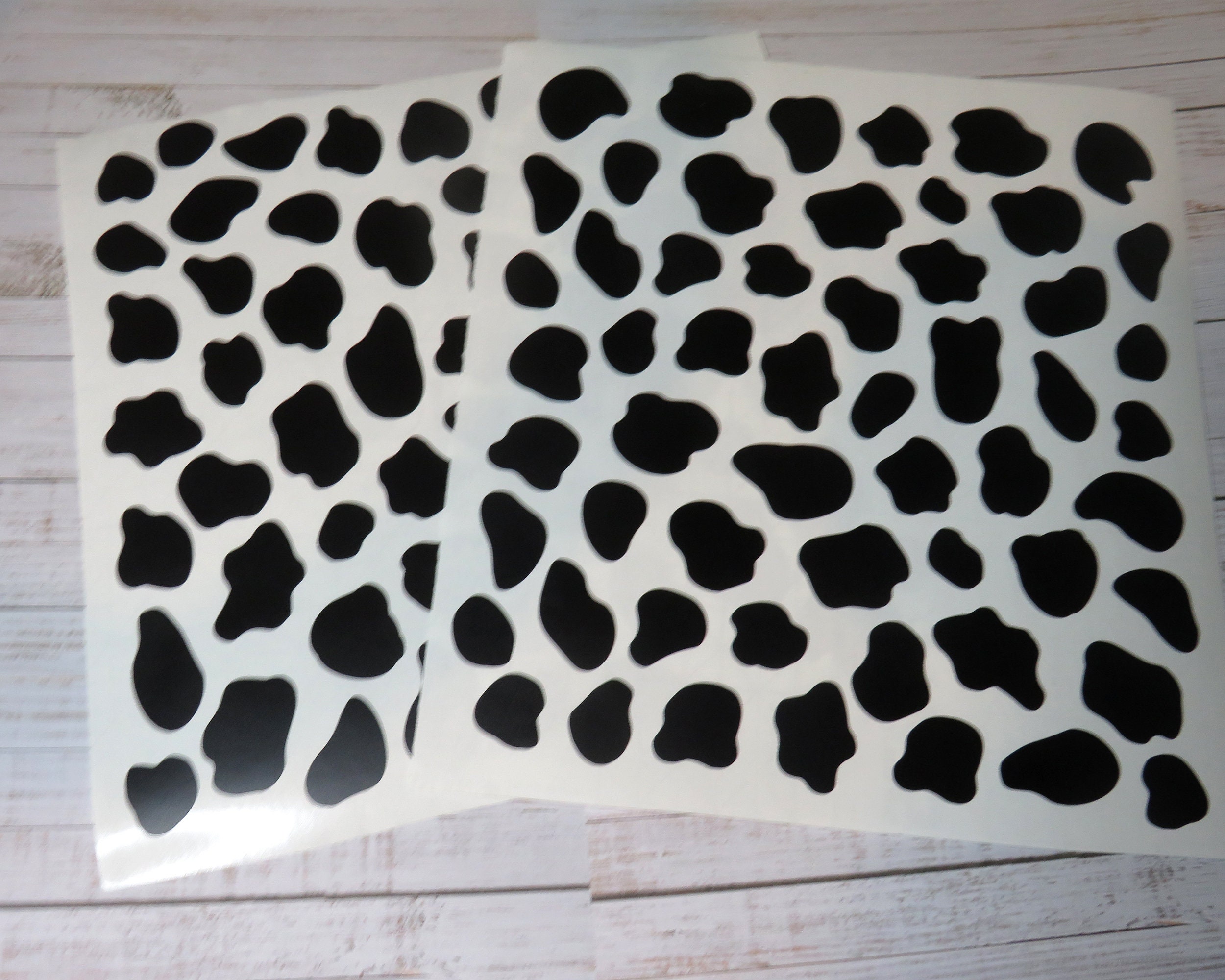 Brown Cow Print Wallpaper Peel and Stick, Animal Print Self Adhesive  Wallpaper, Abstract Cow Spots Wall Mural 